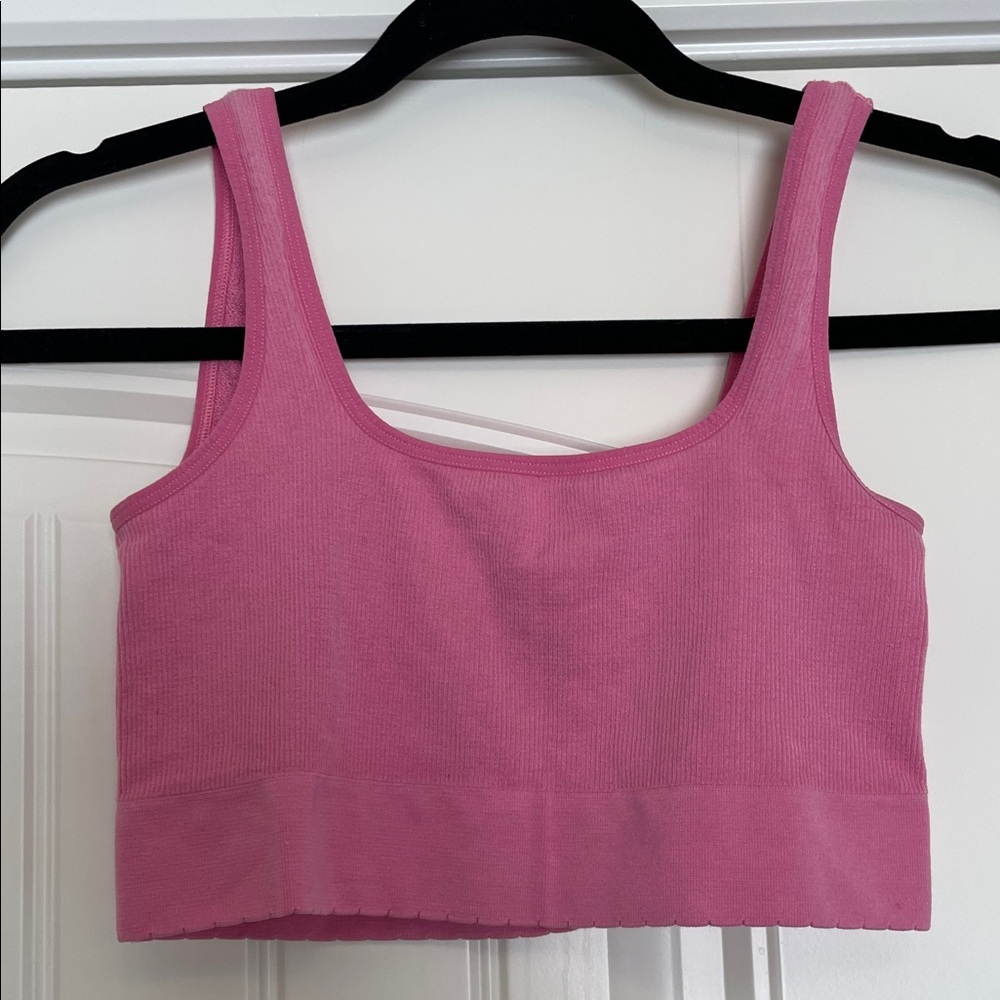 Anthropology Ribbed Crop Top